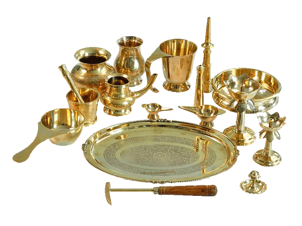 AYURVEDA PUJA THALI SET