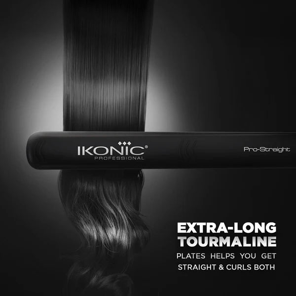 IKONIC Pro Straight Black Hair Straightener