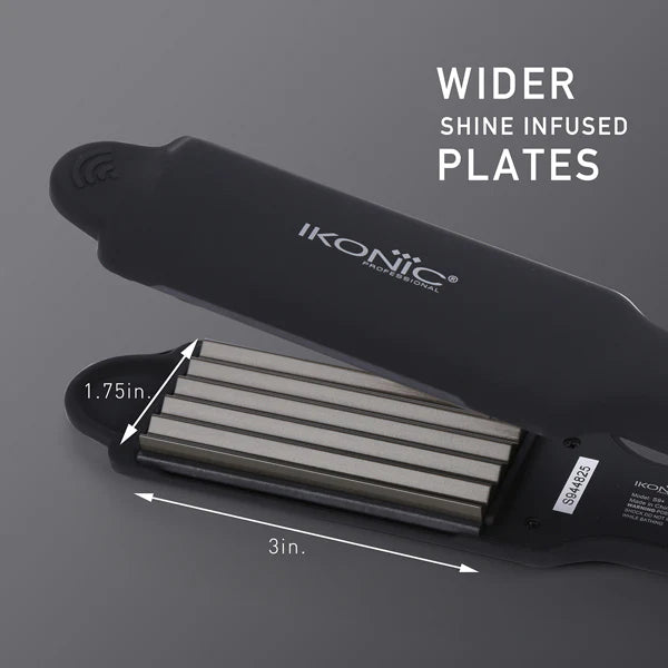 IKONIC S9 Black Hair Crimper
