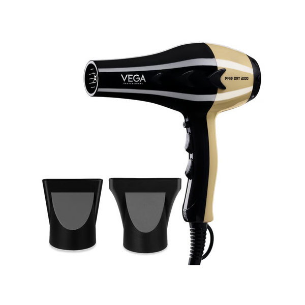 VEGA Pro Dry 2000W Gold Hair Dryer VPVHD-04