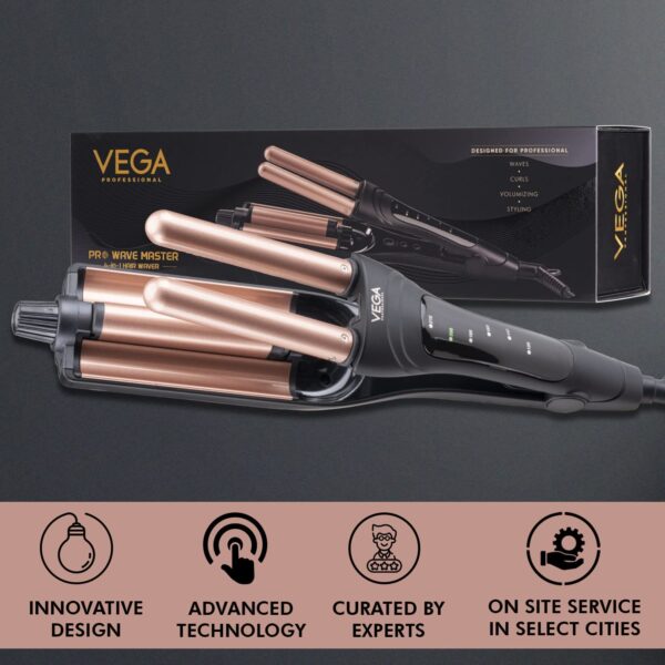 Vega Pro Wave Master 4-in-1 Hair Waver VPPMS-04