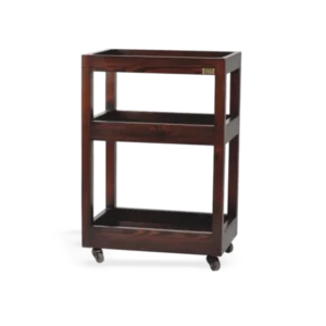 "MUKUL WOODEN SPA TROLLEY"