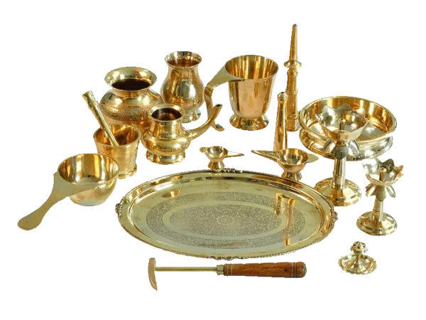 AYURVEDA PUJA THALI SET