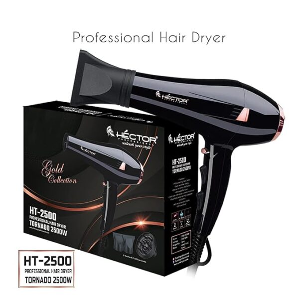 HECTOR Hair Dryer HT Tornado 2500W - Image 2