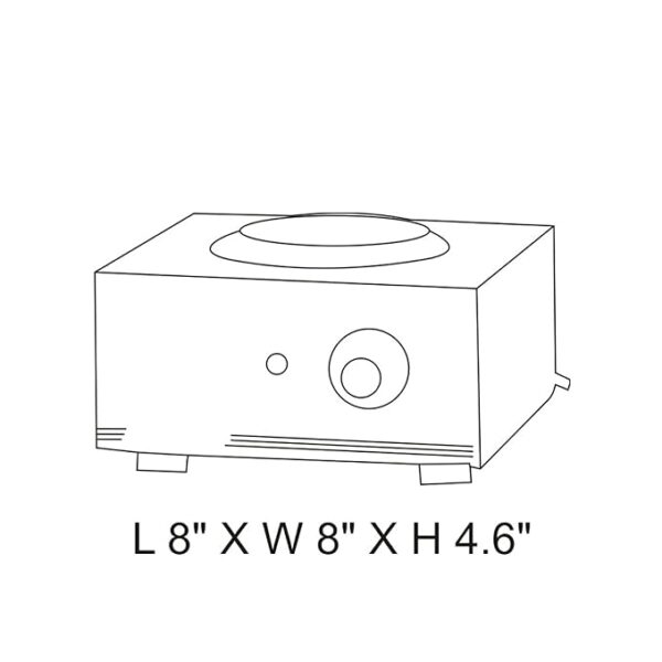 MARC Wax Heater Single Bowl - Image 2