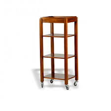 "NANDITA WOODEN SPA TROLLEY"