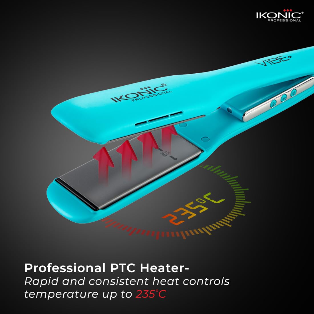 IKONIC HAIR STRAIGHTENER VIBE +TEAL - Image 2