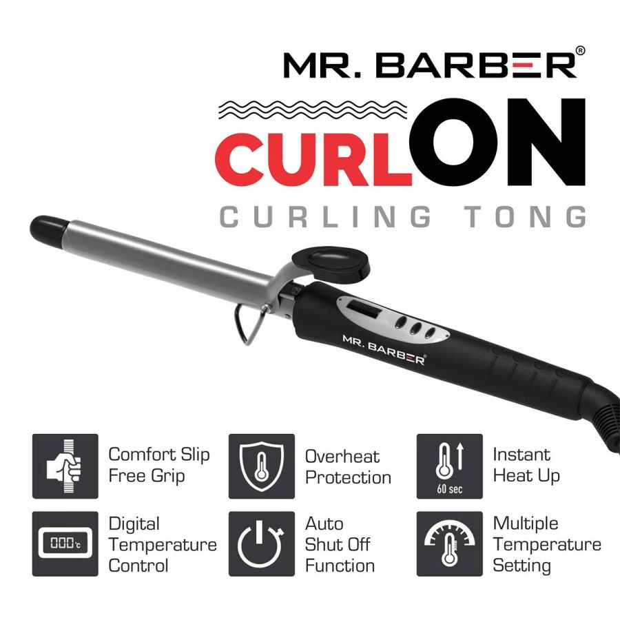 MR BARBER CURLING TONG CO-19 - Image 4