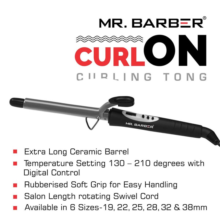 MR BARBER CURLING TONG CO-19 - Image 3